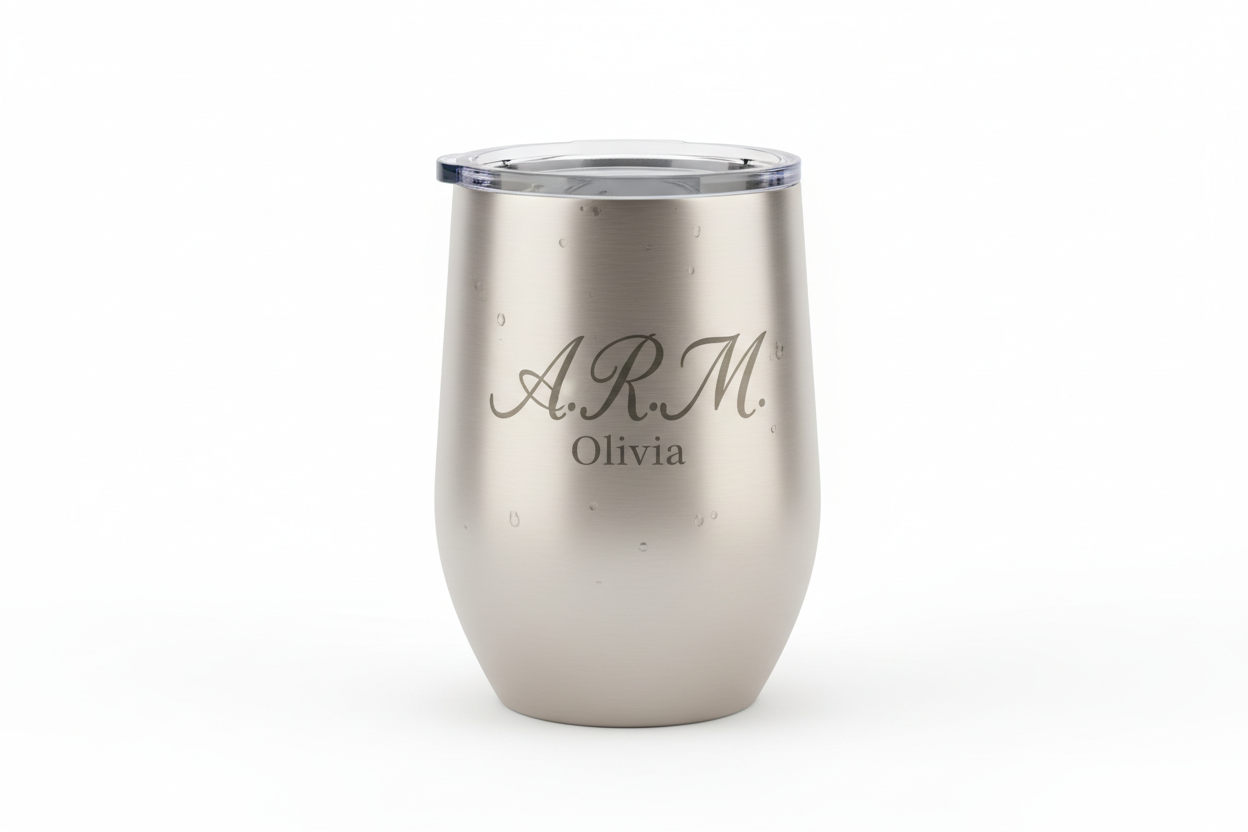 personalized wine tumbler