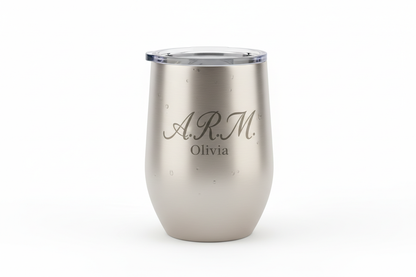 personalized wine tumbler